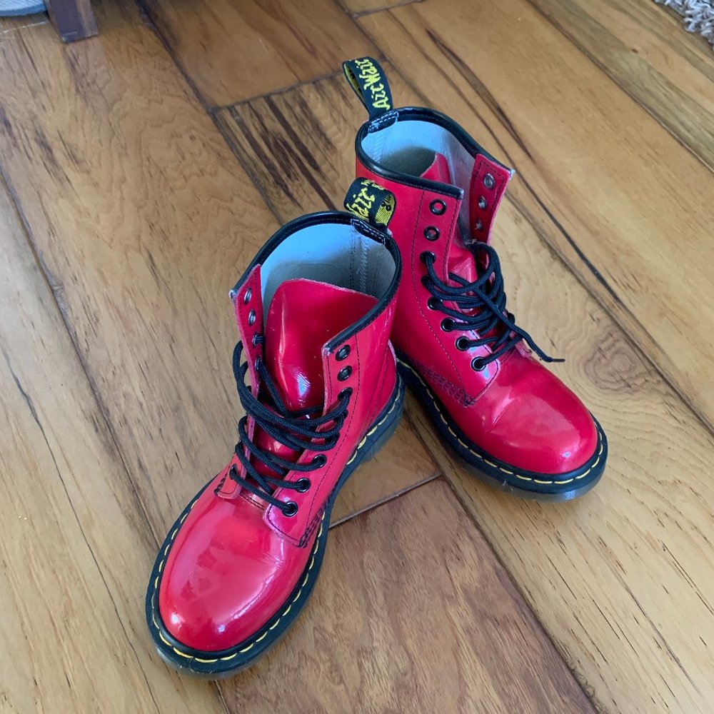Red Dr. Martens